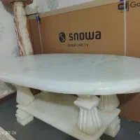 میز و جلو مبلی سنگ مرمر|مبلمان خانگی و میز عسلی|نسیم‌شهر, |دیوار