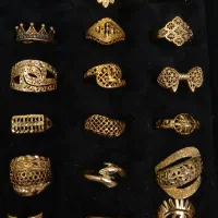 انگشتر طلاروس مردانه و زنانه|بدلیجات|بروجرد, |دیوار