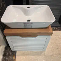 روشویی کابین دار طرح بامبو