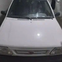 پراید مدل ۹۰ شاسی پشت کمک در حد ناخنک جوش