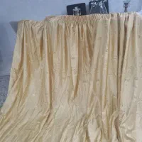 پرده آماده دوخته شده. پارچه ترک