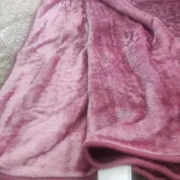 پتو یک نفره تک رنگ