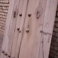 درب چوبی قدیمی عتیقه
