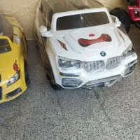 ماشین شارژی ارجینال بی ام و شاسی بلند بزرگ دونفره.