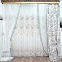 پرده حریر و مخمل اقساطی با دوخت رایگان|پرده، رانر، رومیزی|اهواز, کوی بشارت|دیوار