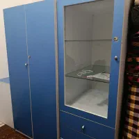 کمدلباسی وویترین کشودار