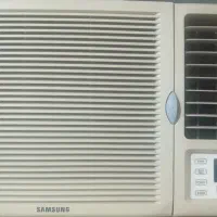 کولر گازی پشت پنجره ایی
