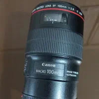 لنز کنون ماکرو ۱۰۰mm|دوربین عکاسی و فیلم‌برداری|قزوین, |دیوار