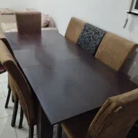 میز نهارخوری|میز و صندلی غذاخوری|بیرجند, |دیوار