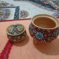 سلام سماور میناکاری|صنایع دستی و سایر لوازم تزئینی|نظرآباد, مسکن مهر نظرآباد|دیوار