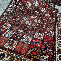 یک جفت فرش۶ متری دستباف بختیاری نقشه خشتی|فرش|کرج, برغان|دیوار