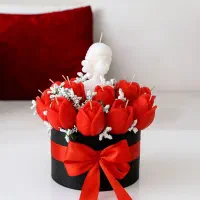 باکس گل شمعی