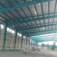 نصب ورق شیروانی وساخت خرپا قوطی|خدمات پیشه و مهارت|تاکستان, |دیوار