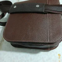 کیف چرم  طبیعی  رو دوشی نو|کیف، کفش، کمربند|پرند, فاز ۶|دیوار