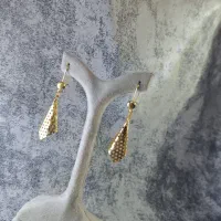 گوشواره استیل رنگ ثابت و ضد حساسیت