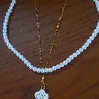 گردنبند دو تیکه دخترانه و زنانه