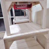 کرسی چوبی یشمی سلطنتی با لوازم کامل اعلا کاری شده|بخاری، هیتر، شومینه|تهران, شهرک ولیعصر جنوبی|دیوار