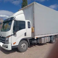 حمل بار با خاور مسقف