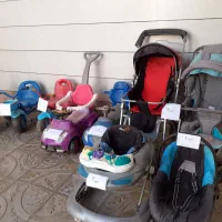 دوچرخه ثابت و کالسکه