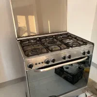 اجاق گاز تکنو استیل پنج شعله فردار و جوجه گردان