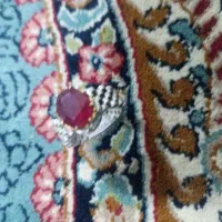 انگشتر یاقوت معدنی افریقایی