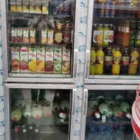۲عدد یخچال دوطرف نما مغازه ای|فروشگاه و مغازه|آبسرد, |دیوار