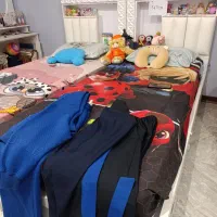 دو عدد تخت نوجوان تمیز و سالم