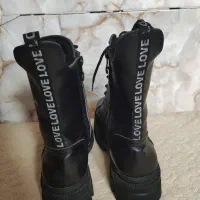 بوت مشکی سایز ۴۰|کیف، کفش، کمربند|اصفهان, شاهزید|دیوار