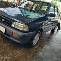 پراید مدل ۸۴  دوگانه cng مشکی glxi