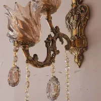 لوستر ۱۶ شعله پرکار و سنگین .تولیدی لوستر رستمی|لوستر و چراغ آویز|آبیک, |دیوار