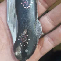 چاقوی بابا دسته استخوان|کلکسیون اشیاء عتیقه|اردبیل, |دیوار