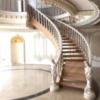 نرده استیل*نرده طرح چوبی*(با چک )