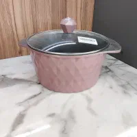 سرویس قابلمه ۱۷پارچه رز گلد با کد ملی|ظروف پختوپز|مشهد, الهیه|دیوار