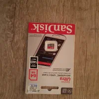 مموری۶۴ گیگ سن دیسک آکبند+گارانتی با سرعت m/s۱۴۰