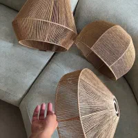 بافت انواع مکرومه|لوستر و چراغ آویز|مشهد, عبادی|دیوار