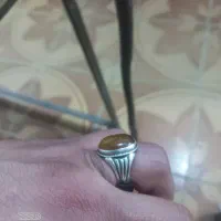 انگشتر نقره شرف شمس قدیم