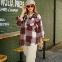 مانتو موهر دار پشمی خارجی|لباس|جهرم, |دیوار