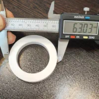 واشر یا بوش گرد تفلون ptfe گلس glass