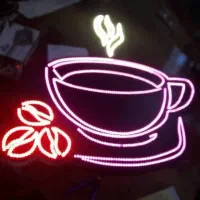 تابلو سازی نئون.چلنیوم .ال ای دی.|فروشگاه و مغازه|تربتحیدریه, اندیشه|دیوار