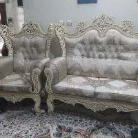 مبل سلطنتی درحد نو تمیز|مبلمان خانگی و میز عسلی|لنگرود, |دیوار