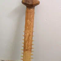 شمشیر دندان کوسه ماهی قرن 4قبل از میلاد|کلکسیون اشیاء عتیقه|سیرجان, |دیوار