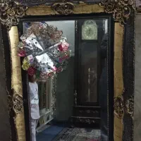 بوفه ساعت کمدلباس آینه بزرگ