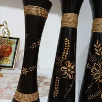 گلدان چوبی|صنایع دستی و سایر لوازم تزئینی|همدان, |دیوار