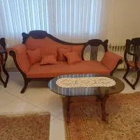 یک دست نیم ست ۵ نفره چوب
