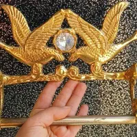 جا حوله ای برنج|لوازم سرویس بهداشتی|بروجرد, |دیوار