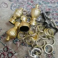 چوب پرده طلایی|پرده، رانر، رومیزی|سبزوار, باهنر|دیوار