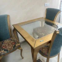 میز ناهار خوری ۴ نفره چوب راش