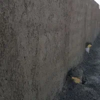 سیمانکاری سیاه سفید شیب بندی پشت بام|خدمات پیشه و مهارت|آران و بیدگل, |دیوار