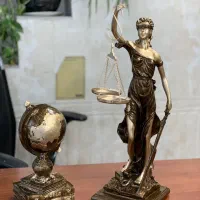 ست ۲تیکه مجسمه فرشته عدالت و کره زمین|مجسمه، تندیس، ماکت|تهران, هرندی|دیوار