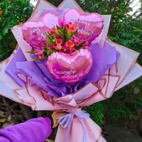 هدیه تولد گل های بادکنکی|صنایع دستی و سایر لوازم تزئینی|تهران, اقدسیه|دیوار